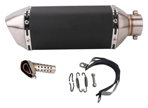 Pot d'échappement universel 51 mm carbone : fini la surchauffe sur votre moto CBR250