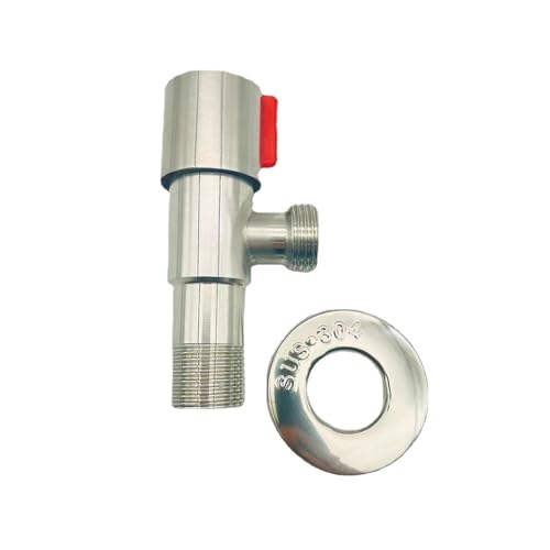 Valve triangulaire d'évier AVIMYA en acier inoxydable pour arrêt d'eau de cuisine