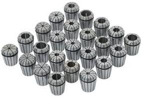 #US 24PCs ER40 Collet Sets Collet Chuck Workholding Collets 3-26 mm For Milling