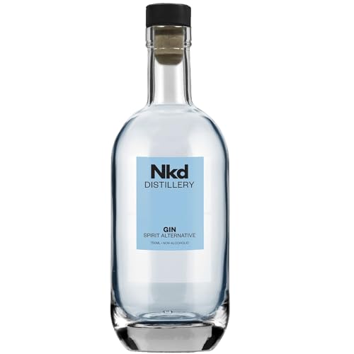 Nkd Distillery Gin Alternative Premium Non-Alcoholic Spirit - Zero Alcohol - Perfect Gin & Tonic or Tom Collins Alcohol Free Substitute