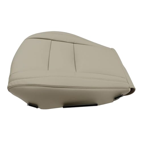 GXARTS Front Driver Seat Bottom Cover Foam Cushion Fit for Jeep Grand Cherokee 2011-2016 for Dodge Durango 2011-2018 Tan Perforated Microfiber Leather Replacement Seat Cushion Cover 2PCS Custom Fit by GXARTS - Used condition - Image 5