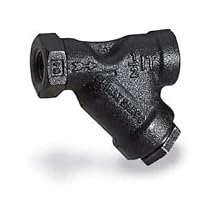 SPIRAX SARCO IT 1-1/2" 60314 Cast Iron "Y" Strainer, 1-1/2" NptF