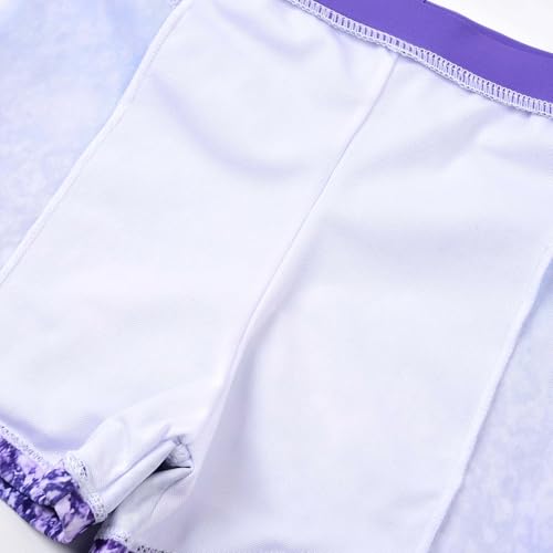 Uhnice Girls Swimsuit Two Piece Tankini Swimwear with Boyshort