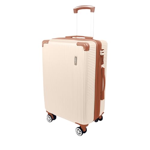 Mala Bordo 10kg Bagagem de Mão Expansivel Padrão ANAC com 4 Rodas duplas 360° Cadeado AntiFurto Mala de Viagem Alça Lateral com Divisória, Leve Resistente