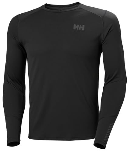 Helly Hansen Mens Lifa Active Crew, Negro, M