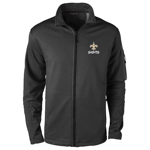 Image of Dunbrooke Men's NFL Freestyle Coated Tech Fleece Full-Zip Jacket