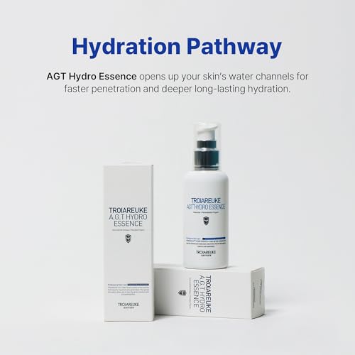 TROIAREUKE A.G.T HYDRO ESSENCE l Deep Hydrating Cooling Gel Essence Sleeping mask l 3.38 Oz. 100ml