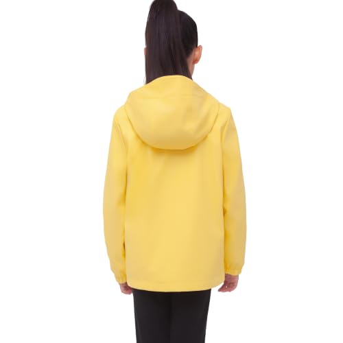 Image of Rokka&Rolla Girls' Waterproof Rubber Raincoat for Little Girls 2T-12