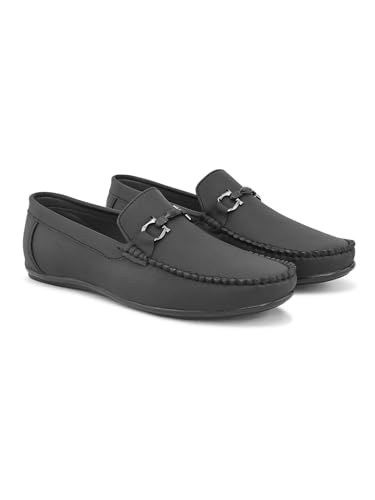 Image of SIR CORBETT Leather Loafers for Men (Size 6 to 13)