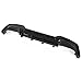 HECASA Rear Diffuser Compatible with 2019-2022 Toyota Corolla/Auris Hatchback Bumper Lip Spoiler Splitter ABS Plastic Painted Black