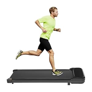 500 W Under Desk Treadmill Walking Pad 0,65 pk, kleine draagbare loopband voor kantoor, thuis, stil en licht belastbaar, afstandsbediening, led-display, mini-loopbanden onder het bureau