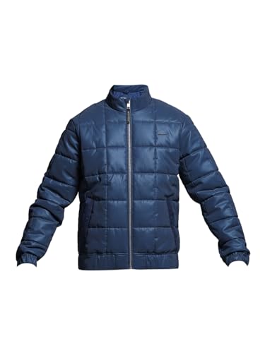 Image of JACK & JONES Men's Polyester Standard Length A-Line Coat