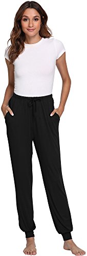GYS Women's Pajama Pants - Viscose Made from Bamboo, Joggers Pants with Pockets Comfy Lounge Sleep Pants Pj Bottoms4