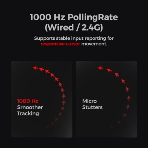 Image of AZOTH GM613 Wired Gaming Mouse with RGB, 6 Buttons, 12800 DPI, Instant A825 Optical Sensor, Macro Software, 13+1 Lighting Modes,1000Hz Polling Rate, Lightweight Ergonomic Design for PC /Laptop /Desktop