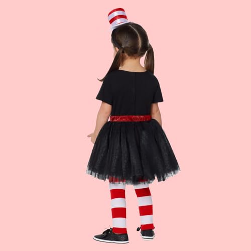 Disfraz infantil oficial de El Gato Ensombrerado 5T-6T miniatura 2