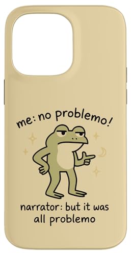 Confident Frog Meme Me No Problem i[^[ p ʔ X}zP[X iPhone 14 Pro Max p