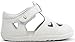 Bobux Step Up Zap Closed Sandal_Primeros Pasos - Sandalias de bebés Bobux de Piel (White, Numeric_19)