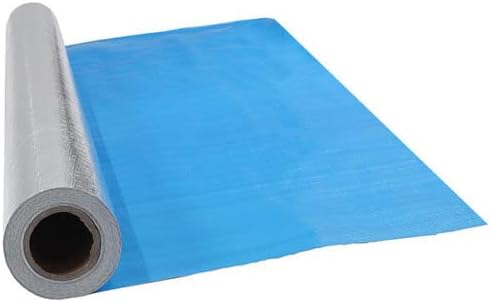 1000SQFT (4X250) Textured Blue Roofing Barrier / Concrete Barrier Heavy Duty