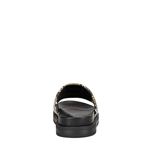 Aerosoles Women's Leila Slide Sandal, Brown Snake, 8 #TOP2