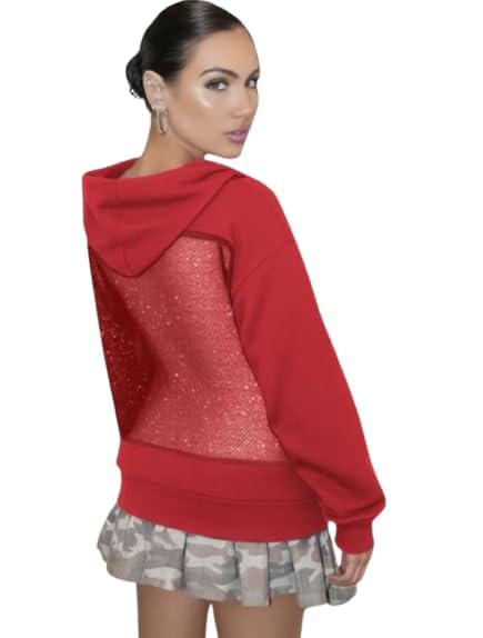 Women’s Hooded Sweatshirt with...