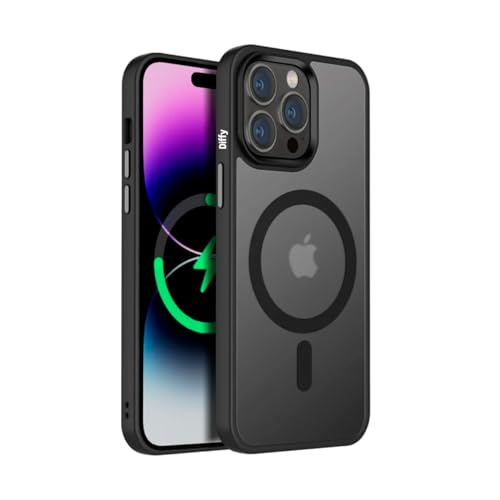 Capa Capinha Magnética para iPhone 14 - Fosca Premium, Design Fin...