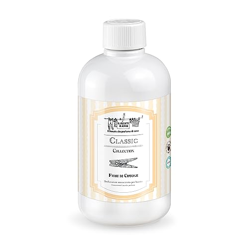 IL BUCATO DI ADELE il bucato che profuma di casa | Profumatore Bucato Lavatrice, Fragranza Fiori di Cotone, Formato 500 ml