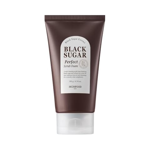 SKINFOOD Black Sugar Perfect Scrub Foam 180g Cover