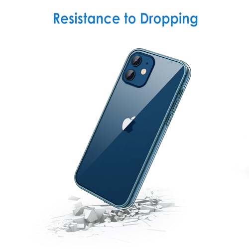 Image of JETech Case for iPhone 12 /12 Pro, Anti-Yellowing, Navy
