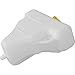 DAT AUTO PARTS Engine Coolant Recovery Bottle Reservoir Tank with Cap Overflow Replacement for 2003-2007 Honda Accord V6 Sedan & Coupe Models 2004-2008 Acura TL White Textured Plastic HO3014118