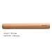 GOBAM Wood Rolling Pin, Medium - Dough Roller for Pasta, Cookies, Pie, Pizza, Chapati, Fondant, Rolling Pins for Baking, Bread Making Tools and Supplies - 13 x 1.38 Inches