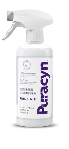 Puracyn Plus First Aid Wound and Skin Cleanser, 16 Fluid Ounce
