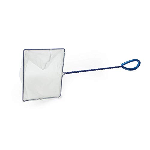 Interpet Fine Mesh Aquarium Fish Tank Catch Net Medium 4 x 5 White