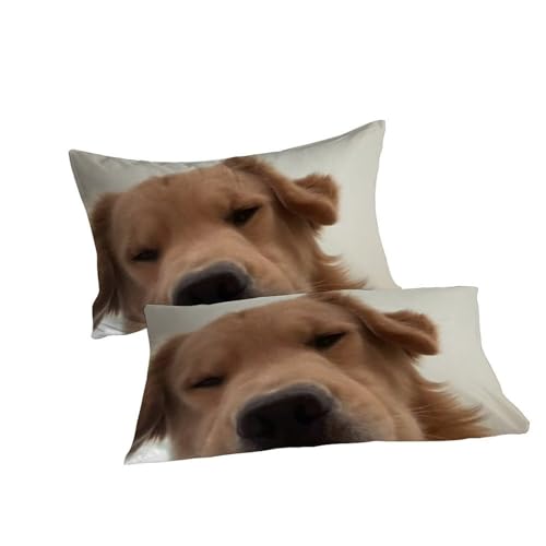Housse de couette double chiots en microfibre 200x200cm avec 2 taies - 7