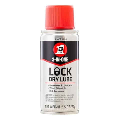 3-IN-ONE Lock Dry Lube, 2.5 OZ Cover