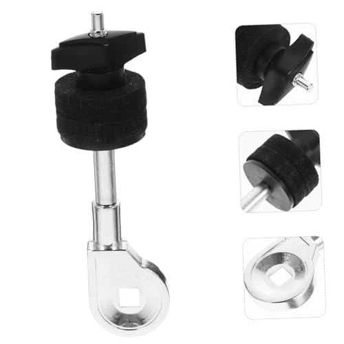Accesorio Gatuida para Apilador de Platillos para Kit de Batería, Metal Ligero, Fácil de Instalar, Absorción de Choque para Soportes de Platillos Compatible con Baterías miniatura 3