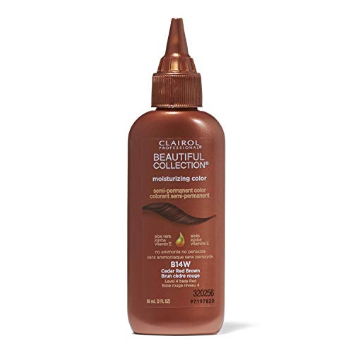 Clairol Professional Beautiful Collection Semi-permanent Hair Color, Cedar-red Brown