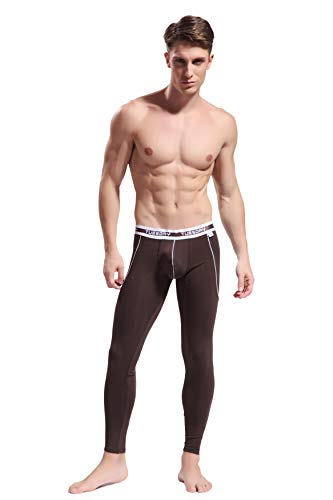 ARCITON Men's Low Rise Leggings Long Johns Thermal Pant2