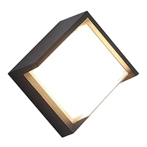 Angoily 1pc LED Outdoor Wall Light Outdoor Porch Lamp Outdoor Pathway Lamp Exterior Porch Lamp Wall Mounted