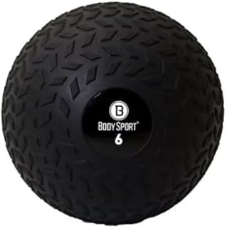 Body Sport Slam Ball with Tread Surface, Versatile, Workout Training, Strength Building, Improve Muscle Mass