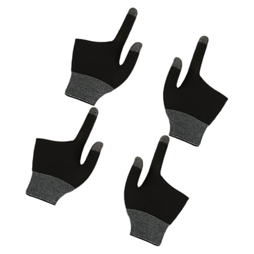 SUPVOX Gaming Gloves Graphene Fingertips Nonslip for Mobile Games Multi-Function Finger Sleeves Breathable Stylish