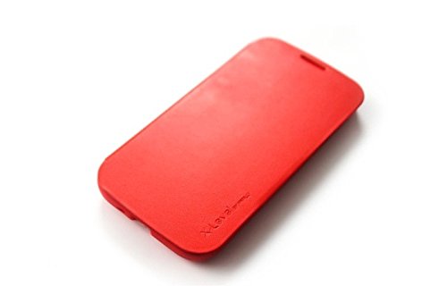 PIPILUFIBCOLOR Flip Cover for Samsung Galaxy S4 i9500 - Red