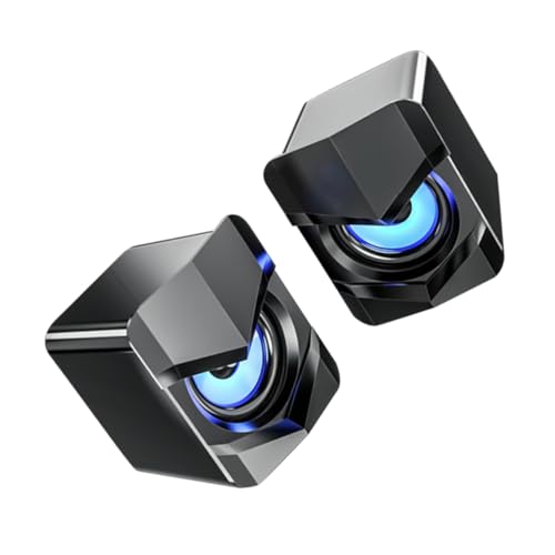 Altavoces para Oficina y Hogar con Conexión Mini USB y Audio Estéreo