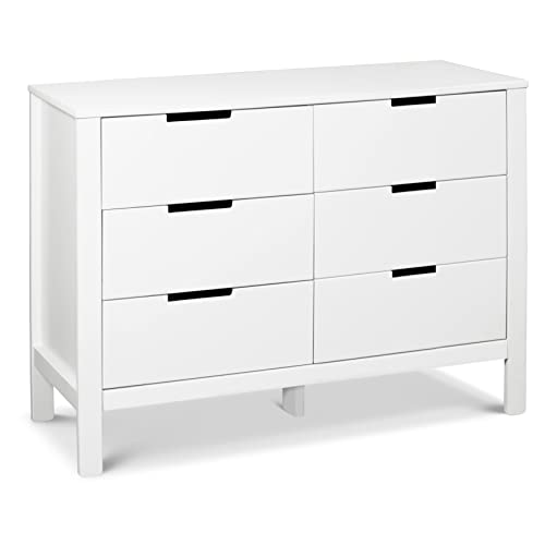 Image of Carter's by DaVinci Colby 6-Drawer Dresser in White