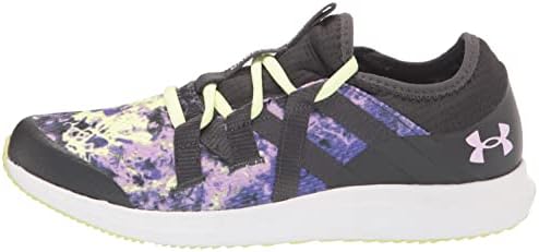 Under Armour Girls Grade School Infinity 3 Running Shoe, Jet Gray (102)/White, 3.5 Big Kid | Image 7
