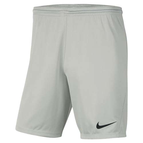 Tessuto Nike dry Nike DF Park III Shorts Pewter Grey/Black M