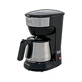 Black+decker cafeteira elétrica com jarra de inox 38 xícaras de café p