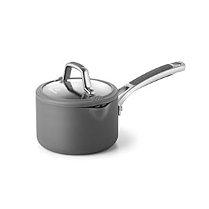 Calphalon Easy System Nonstick Sauce Pan, 1 1/2 quart, Black