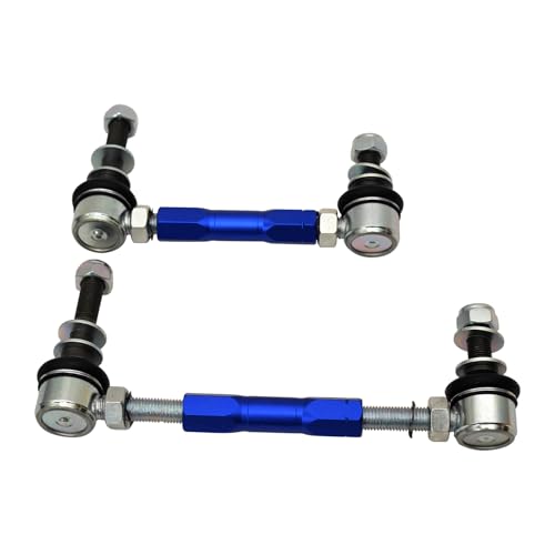 Adjustable Sway Bar Link, Front Stabilizer Bar Link Kit Compatible with TOYOTA FJ CRUISER/FORTUNER/HILUX/LAND CRUISER PRADO,140-170mm, 12mm Ball Joint Adjustable Link