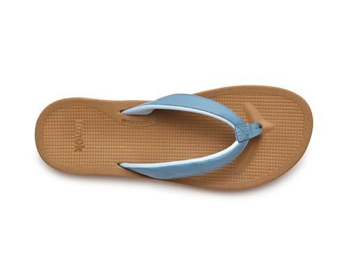 Image of Sanuk Womens Cosmic Shores | Water Resistant Flip Flops for Women | EVA Footbed With Arch Support | Women's Beach Sandals