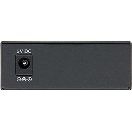 Image of StarTech Gigabit Fiber Media Converter, Open SFP, MM /SM, TAA (MCM1110SFP) | Standalone Gigabit Ethernet to Fiber Converter, 10 /100 /1000 Mbps Networks, Open SFP Slot